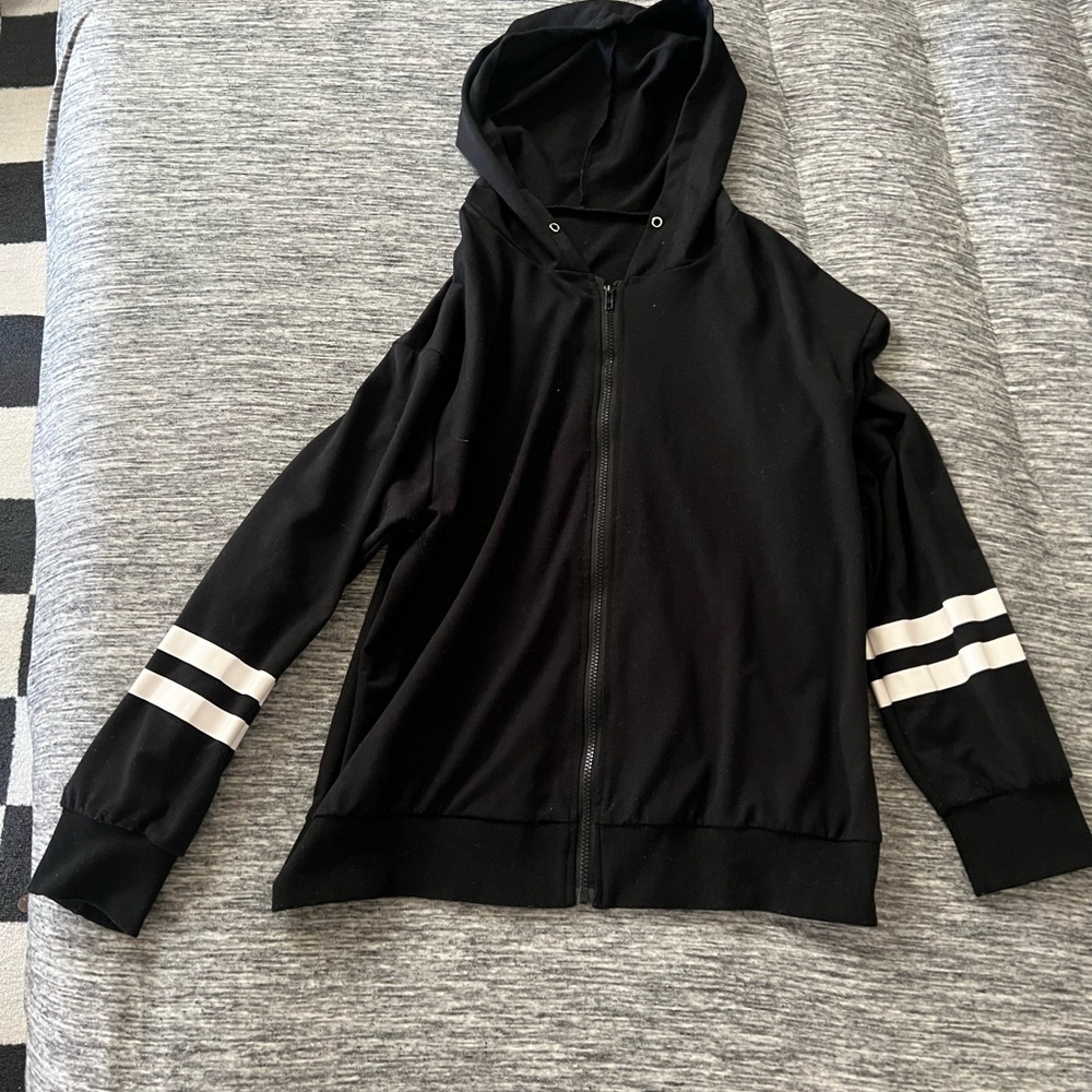 Black zip up XL women’s
